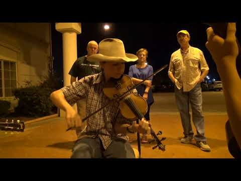 2017-10-13 Ridge Roberts and Nate Jacobson play Say Old Man - 2017 Bob Wills Fiddle Contest