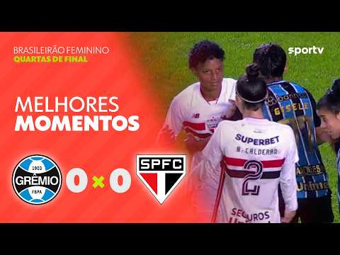 Gols e melhores lances de Grêmio x São Paulo