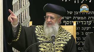 דברים שחכמים אסרו לטלטל בשבת שמא יעבור על איסור תורה I מרן הראשון לציון הגאון רבי דוד יוסף שליט"א (מוסדות יחווה דעת) - התמונה מוצגת ישירות מתוך אתר האינטרנט יוטיוב. זכויות היוצרים בתמונה שייכות ליוצרה. קישור קרדיט למקור התוכן נמצא בתוך דף הסרטון