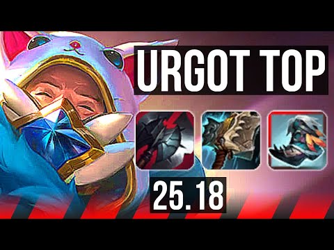 URGOT vs ORNN (TOP) | KR Master | 25.18