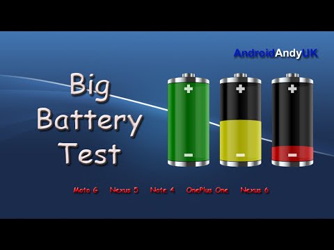 Big Battery Test 2014: Note 4 v OnePlus One v Nexus 6 (Moto G and Nexus 5 too!)