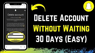 How to Permanently Delete Snapchat Account Without Waiting 30 Days !