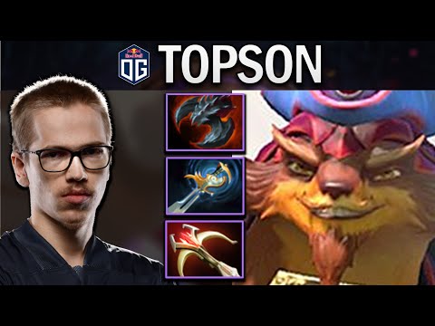 OG.TOPSON PANGOLIER WITH DAEDALUS-STANIC - DOTA 2 7.29 GAMEPLAY