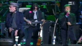 Lucio Dalla Francesco De Gregori Concerto 1° Maggio 2011 Piazza San Giovanni Roma