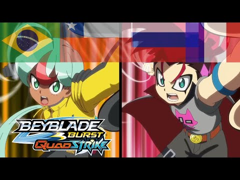 Darkness turns to light (Multilenguaje) - Beyblade burst Quadstrike Opening.