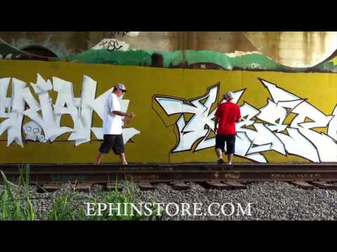 Graffiti - Snak The Ripper & Keep6 - 11 years since they last painted together!