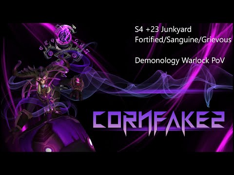 3Chest +23 Junkyard S4 Fortified/Sanguine/Grievous Demonology Warlock PoV