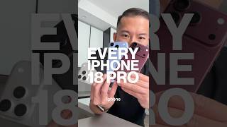 Download lagu every iphone 18 pro color side by side 👀(burgundy, black, silver, glacier iphone 18 pro / pro max) mp3