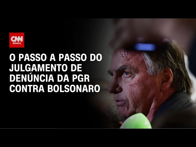 Veja passo a passo do julgamento da denúncia da PGR no STF que pode tornar Bolsonaro réu | NOVO DIA