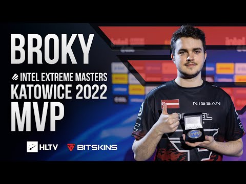 broky - HLTV MVP by Bitskins of IEM Katowice 2022