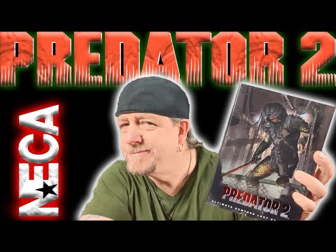 Neca Predator 2 Ultimate Armored Lost Predator Unboxing - Neca Horror Figures