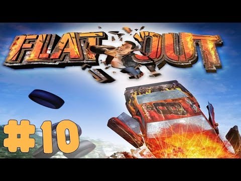 FlatOut - Walkthrough - Part 10 - Whitefish Run (PC) [HD]