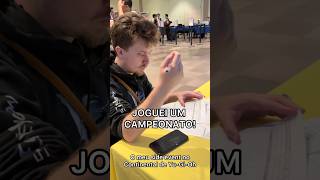 JOGUEI UM CAMPEONATO DE YUGIOH! #yugioh #ygogxtg #yugiohcommunity