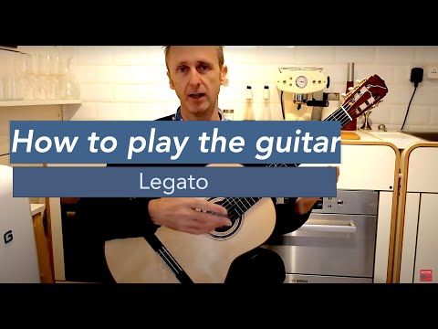 How to develop LEGATO playing (Classical Guitar Tutorial)