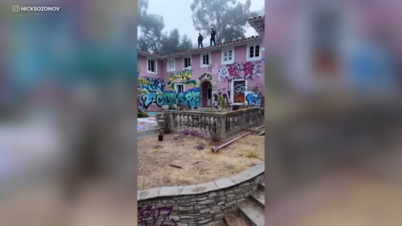 Bel Air mansion on sale for $2M becomes latest to get hit with graffiti