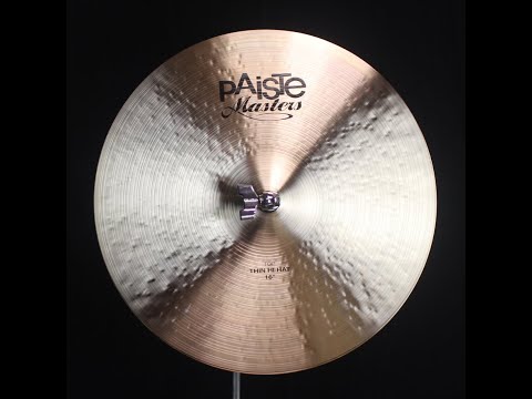 Paiste 16" Masters Thin Hi Hats - 924g/1188g (video demo) image 2