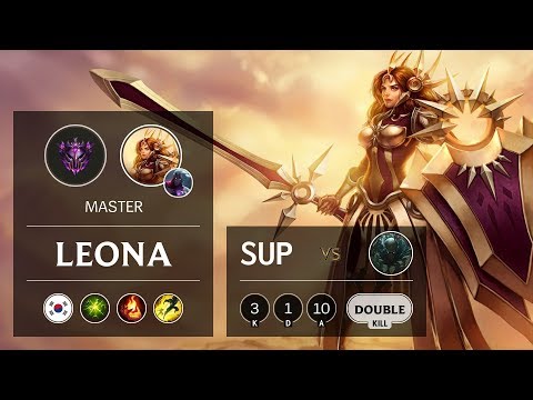 Leona Support vs Pyke - KR Master Patch 9.11