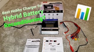Hybrid Battery Reconditioning Hobby Charger Settings - Tenergy T180