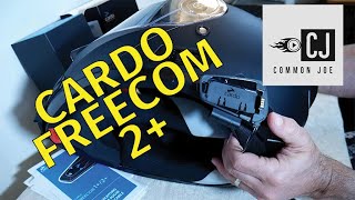 Cardo Freecom 2+ Install and demo.