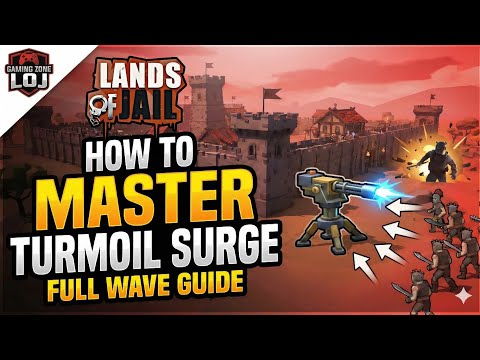 How to Master Turmoil Surge in Lands of Jail – Full Wave Guide #landsofjail
