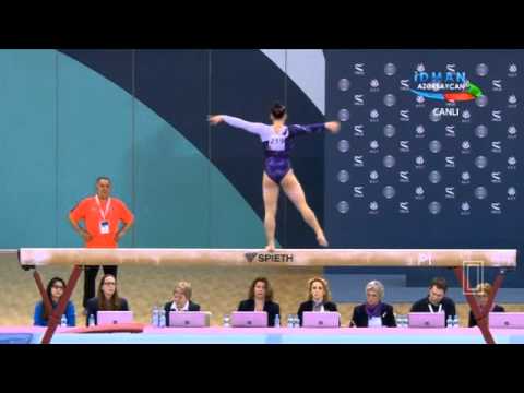 Tutya Yilmaz - Beam - 2016 Baku World Challenge Qual