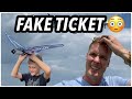 Kid Buys Fake Plane Ticket For DAD Cousin Temper Tantrum