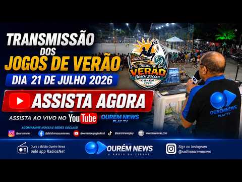 BEACH SOCCER OURÉM | AO VIVO | 21/07/2026