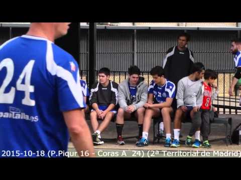 2015-10-18  P.Piquer 26 - Coras 24 (2ª Territorial de Madrid)