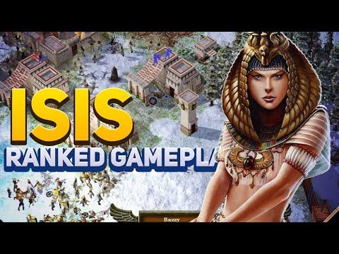 Age of Mythology: Isis vs Odin Gameplay Ranked 1VS1 (AOM)