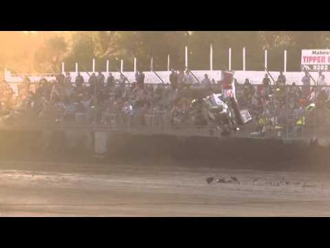 Shaun Bradford & Luke Walker Crash @ Avalon 20-1-16