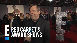 Mark Hamill Remembers Carrie Fisher at "Star Wars" Premiere | E! Live from the Red Carpet