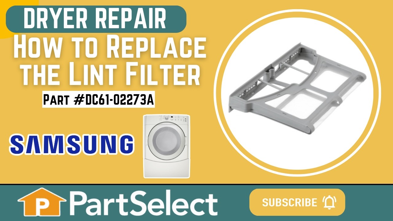 Replacing the Lint Filter