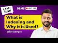 Lec 107 Why Indexing Is Used Indexing Beginning DBMS
