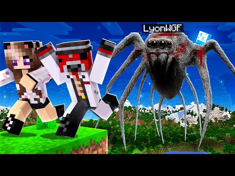 MI TRASFORMO IN RAGNO GIGANTE per SPAVENTARE i MIEI AMICI!! SCHERZO su Minecraft VANILLA!!