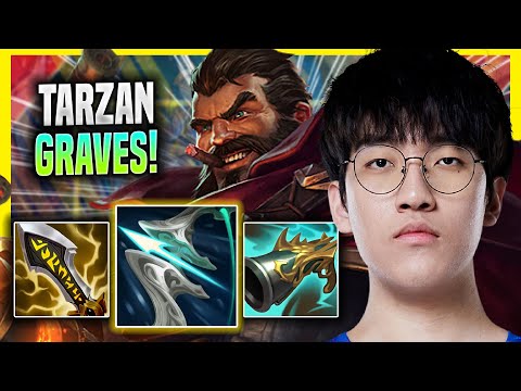 TARZAN IS SO GOOD WITH GRAVES! - LNG Tarzan Plays Graves JUNGLE vs Viego! | Season 2022