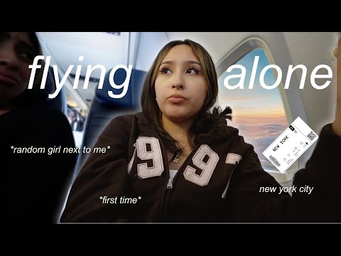 traveling ALONE to NEW YORK for the FIRST TIME as an 18 year old
