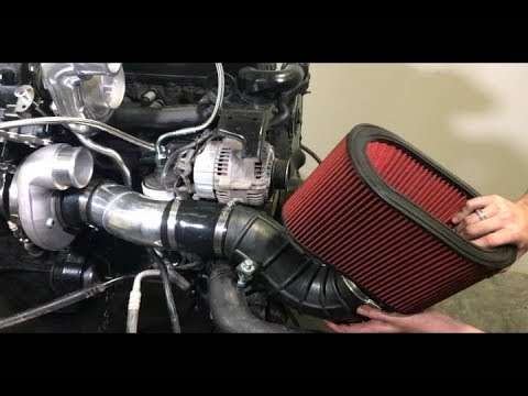 Assemble 3rd Gen Compound Turbo Kit on Cummins Engine