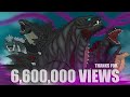 Godzilla Vs Dark Void Ghidorah PANDY Animation Kaiju BATTLE Full Version