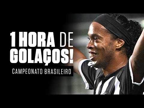 1 HORA DE GOLAÇOS do Campeonato Brasileiro