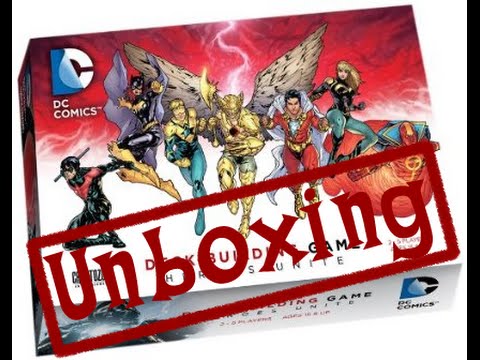 Unboxing: DC Comics Deck-Building Game: Heroes Unite