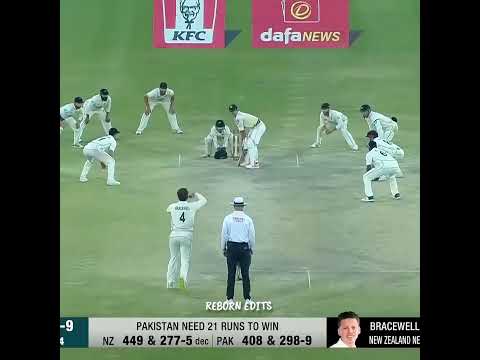 Abrar And Naseem Saving The Game 👏❤️ #cricketshorts  #naseemshah  #abrarahmed  #pakvsnz