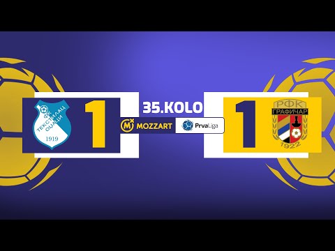 Mozzart Bet Prva liga Srbije 2023/24 - 35.Kolo: TEKSTILAC – GRAFIČAR 1:1 (1:1)