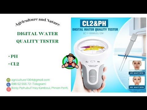 PH & CL2 Water Meter-Chlorine meter and PH meter
