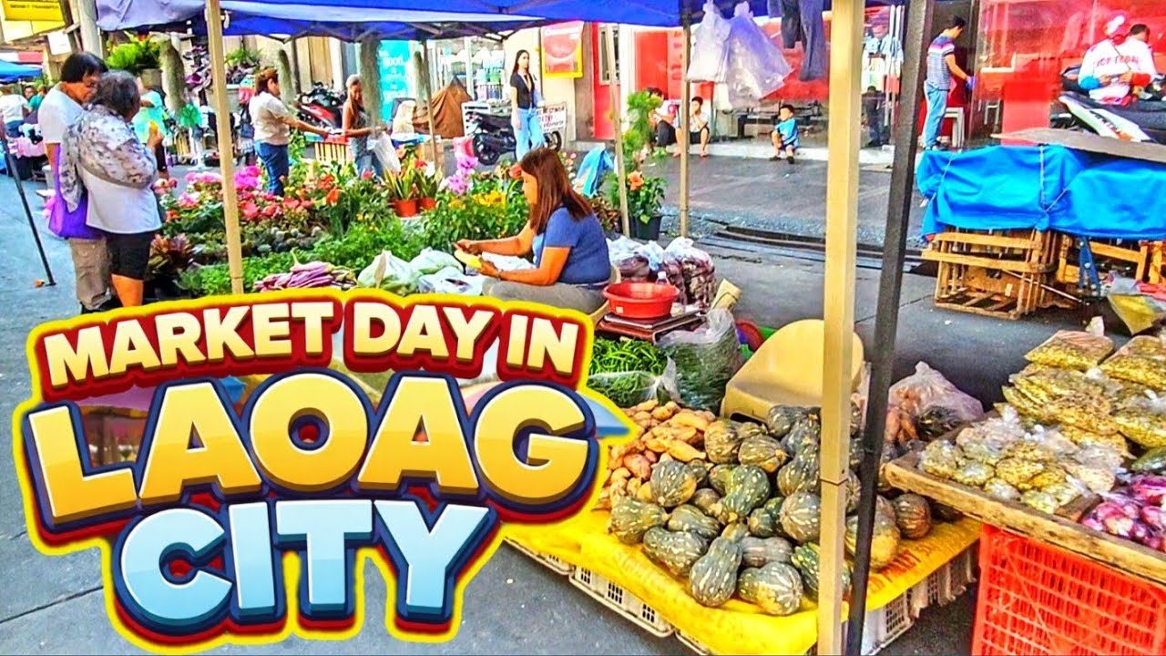 【4K】LAOAG CITY | MARKET DAY TOUR | APRIL 15, 2026