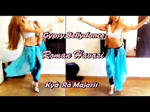 Turkish Gypsy Dance (LESSON2)Roman Havasi Romani (gitana Γύφτος țigan غجر cigány जिप्सी) Kyà Ra