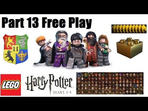 Lego Harry Potter Year 1-4 Part 13 Free Play Playthrough Ps4/No Commentary