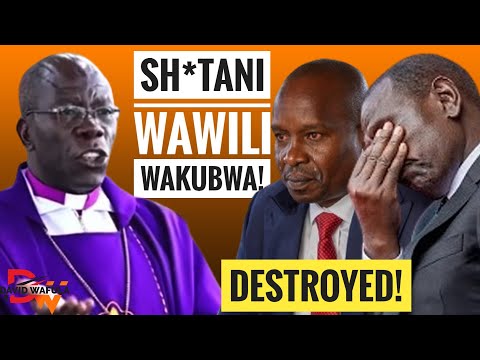 STATEHOUSE IN DISARRAY AS BISHOP ONGINJO SAYS THIS ABOUT RUTO AND SOPRANO!