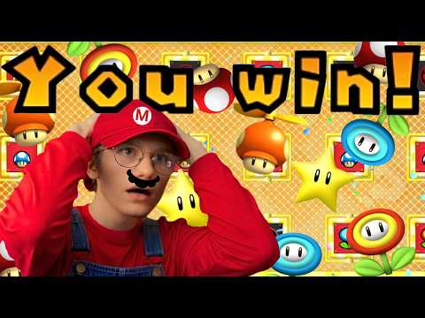 I'm the BEST GAMBLER in this Mario game