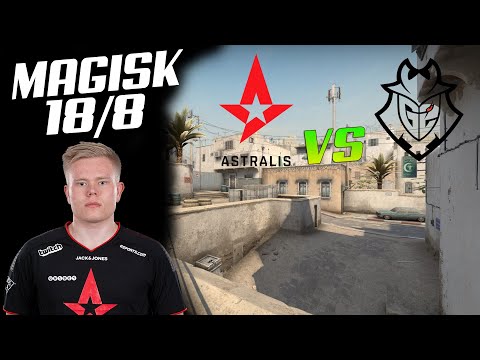 CSGO POV ASTRALIS MAGISK(18/8) VS G2 DUST 2 BLAST Premier Fall 2020 Finals 11.12.20!