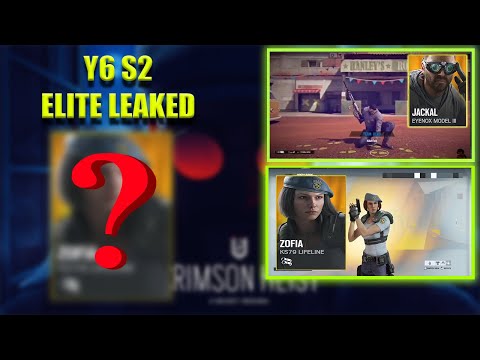 Y6S2 Elite Leaked + Zofia New Elite MVP + Jackal New Elite MVP-Rainbow Six Siege
